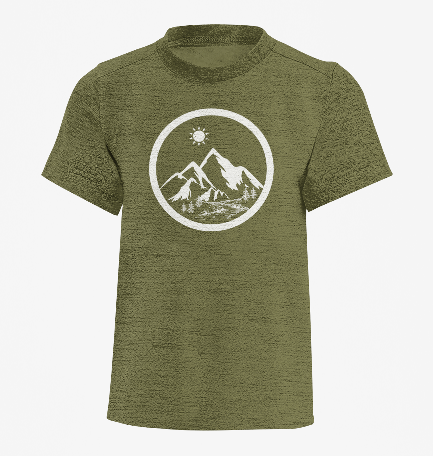 Life in the Mountains Unisex T-Shirt – Ocean Positive, Printed to Order in Canada
