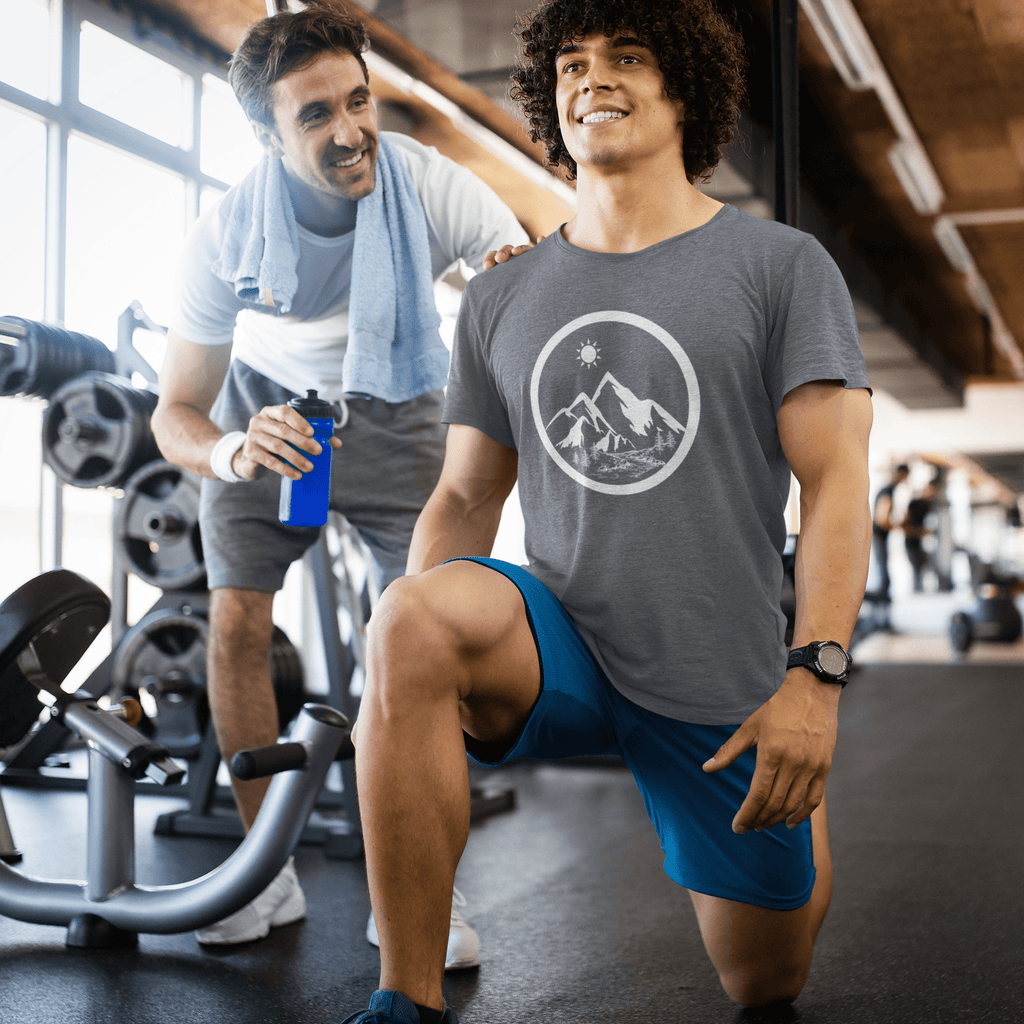 Life in the Mountains Unisex T-Shirt – Ocean Positive, Printed to Order in Canada