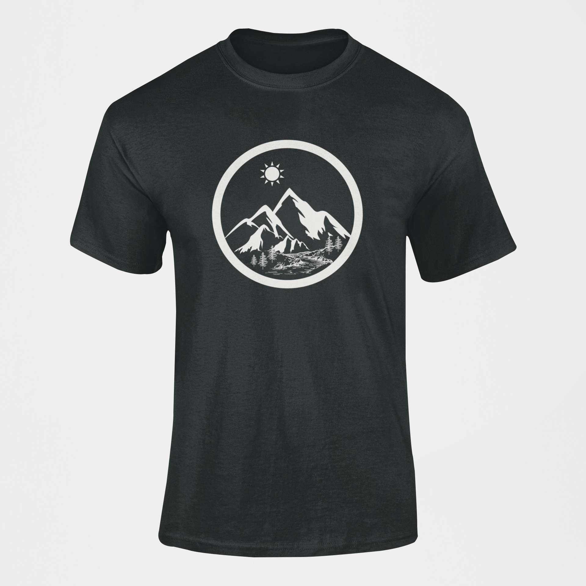 Life in the Mountains Unisex T-Shirt – Ocean Positive, Printed to Order in Canada
