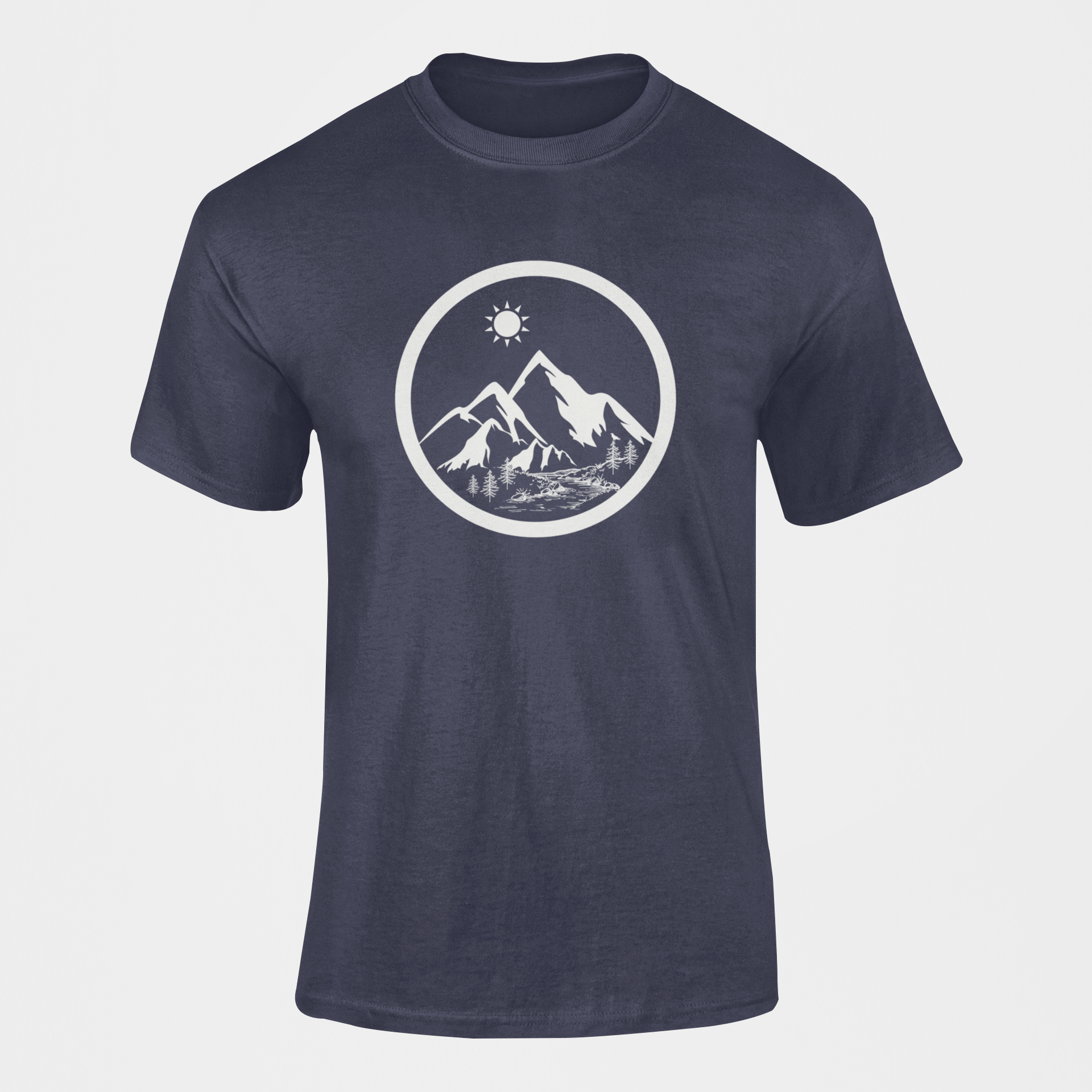 Life in the Mountains Unisex T-Shirt – Ocean Positive, Printed to Order in Canada