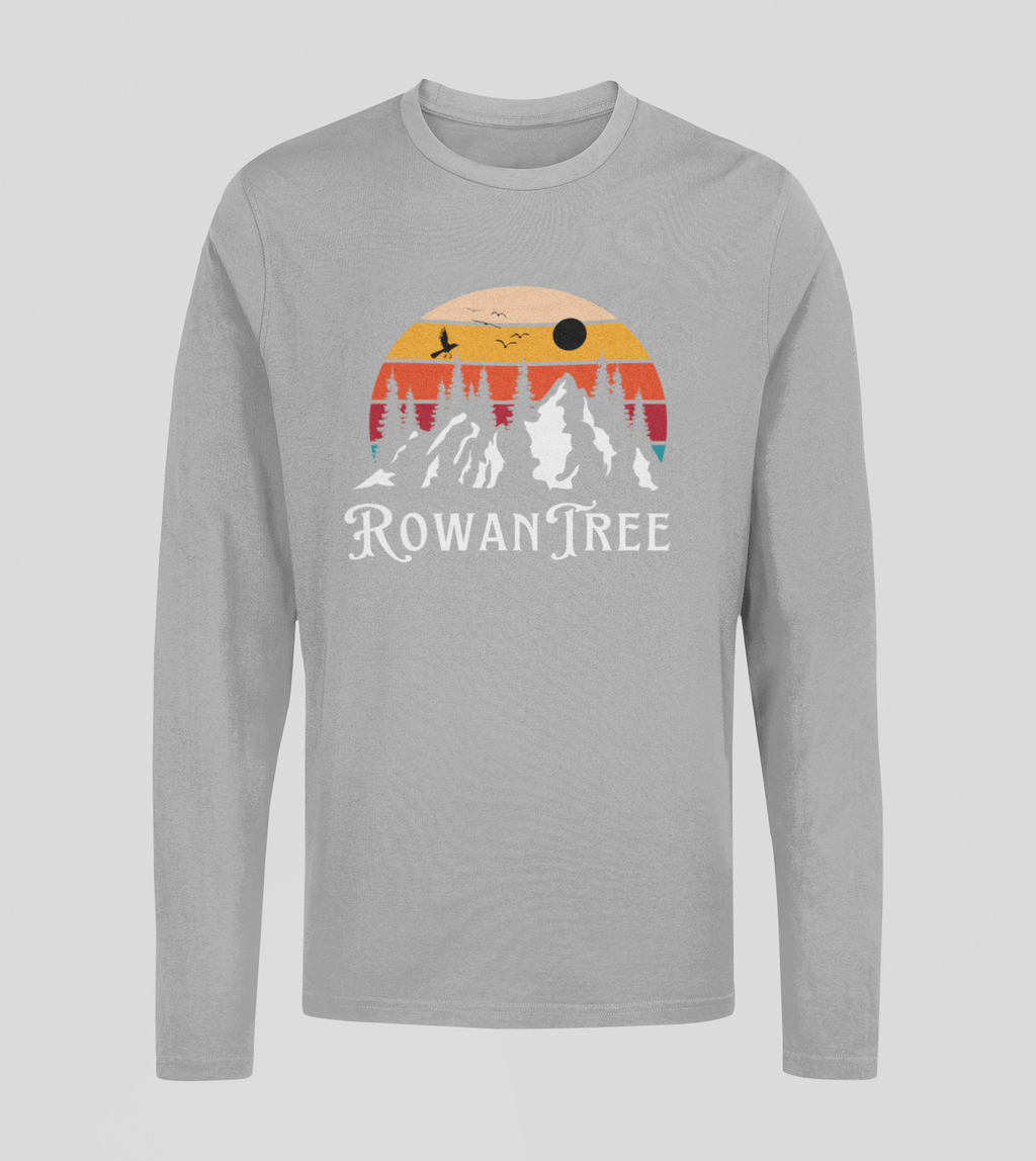 RowanTree Mountains Unisex Long Sleeve Tee