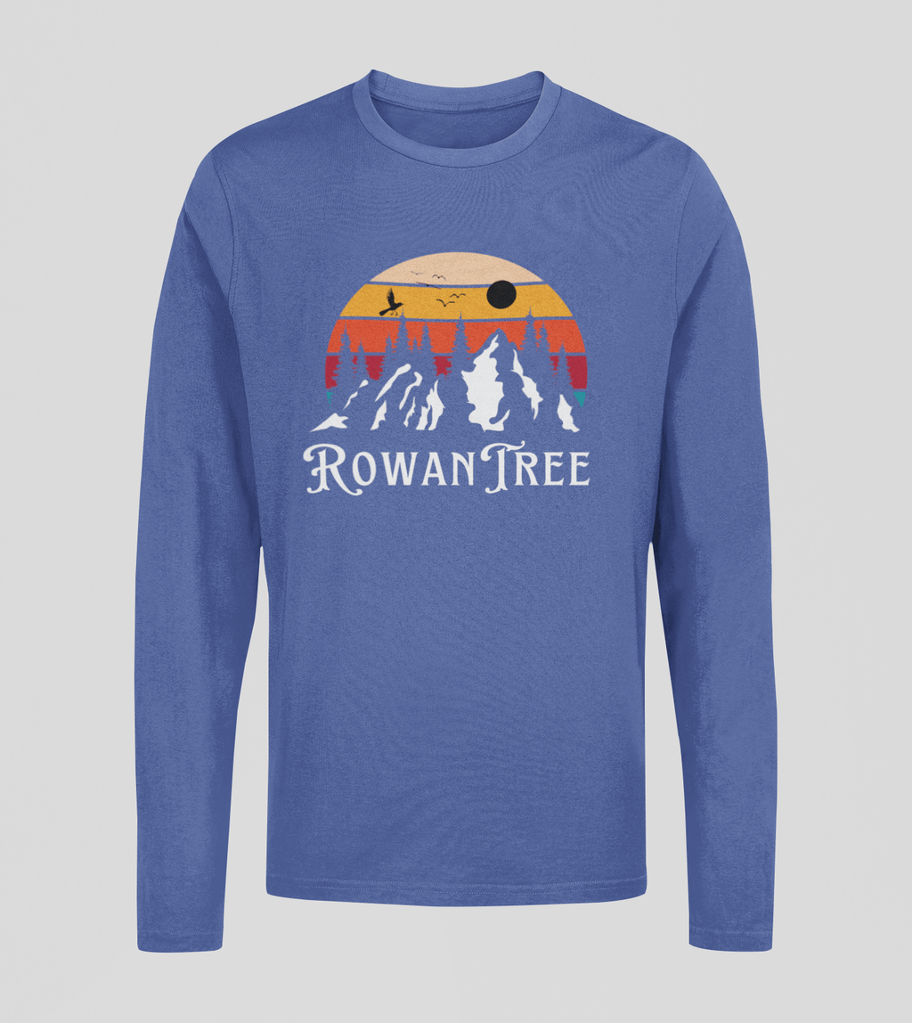 RowanTree Mountains Unisex Long Sleeve Tee