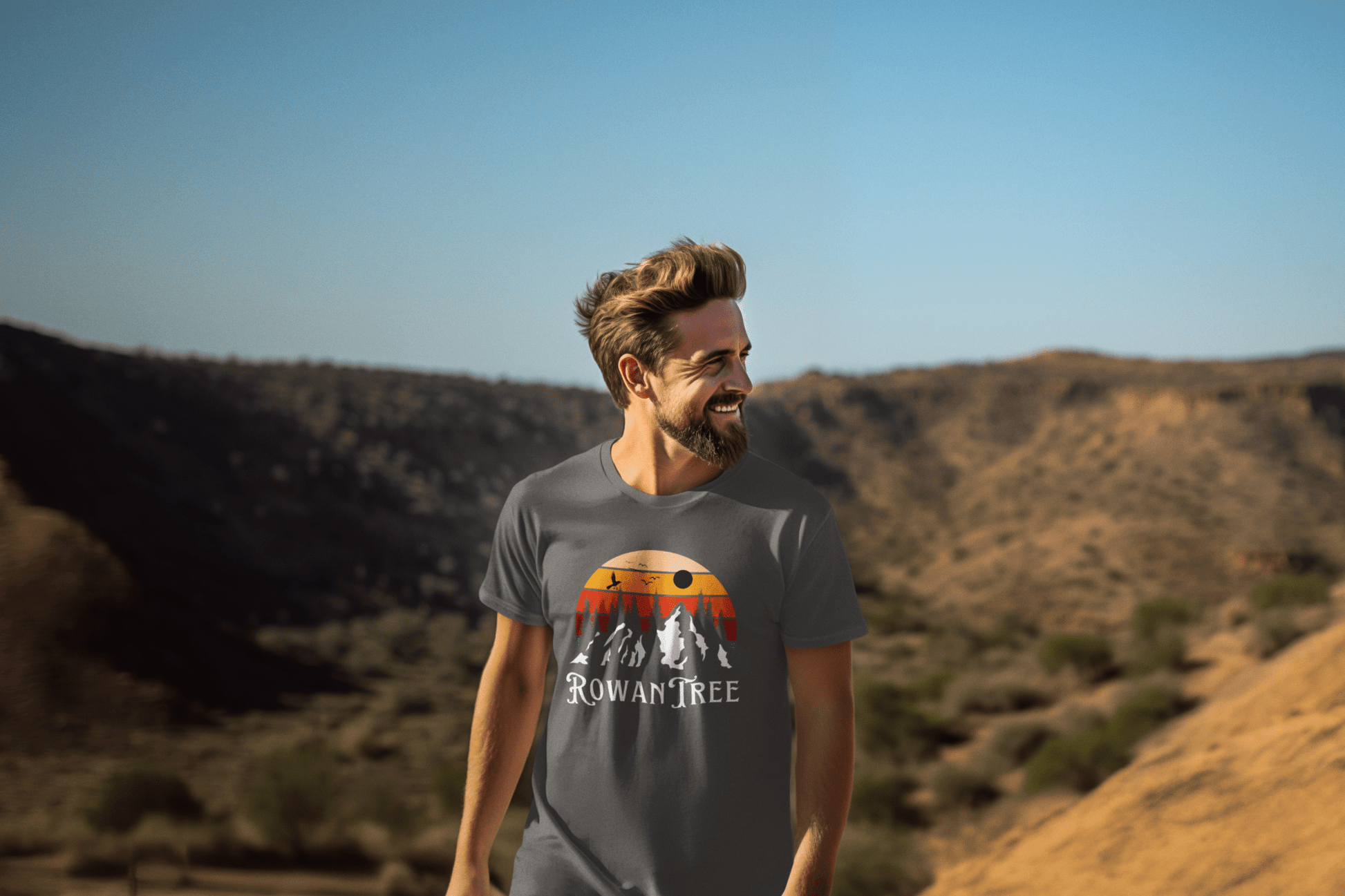 RowanTree Mountains Unisex T-Shirt