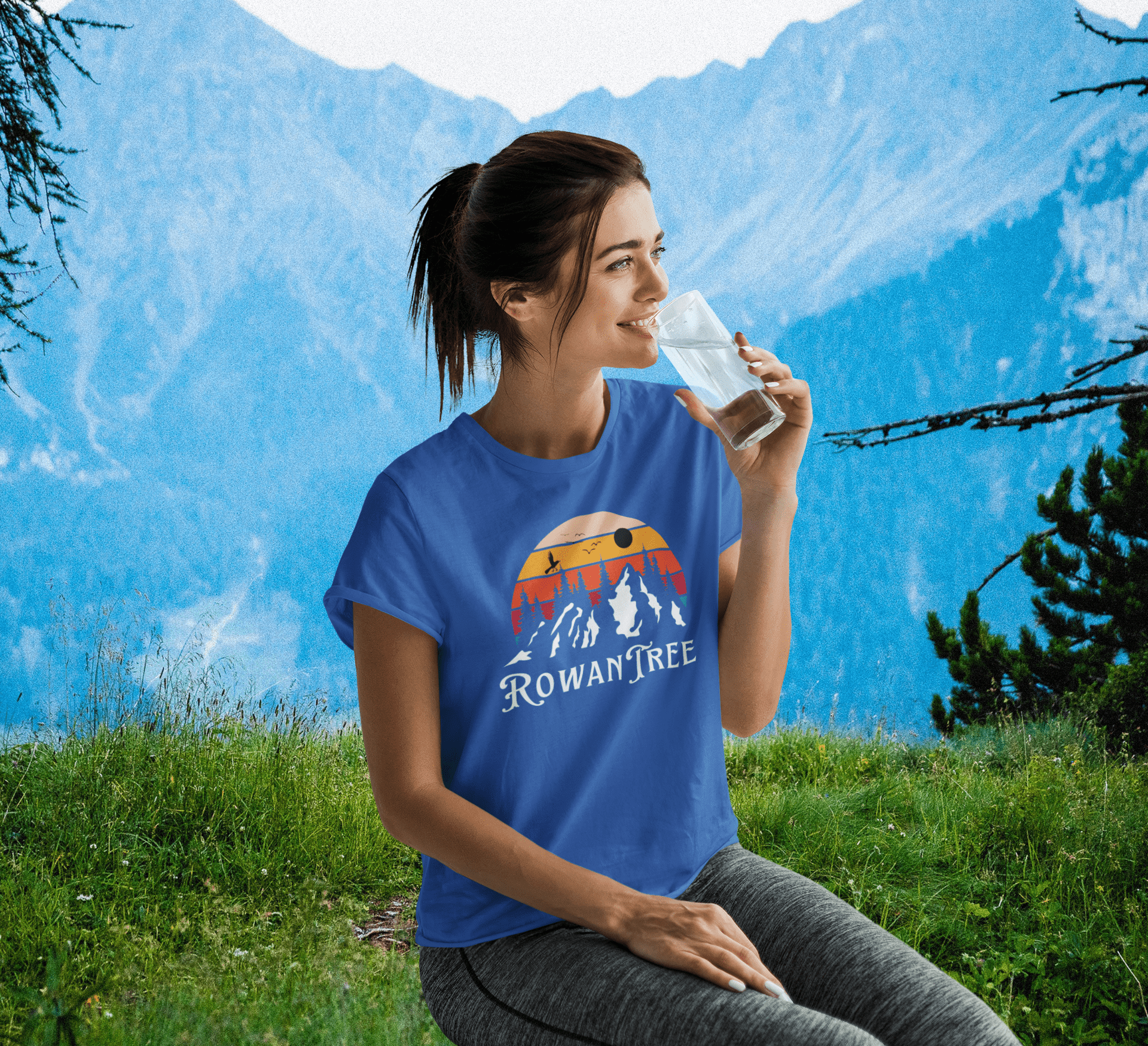 RowanTree Mountains Unisex T-Shirt