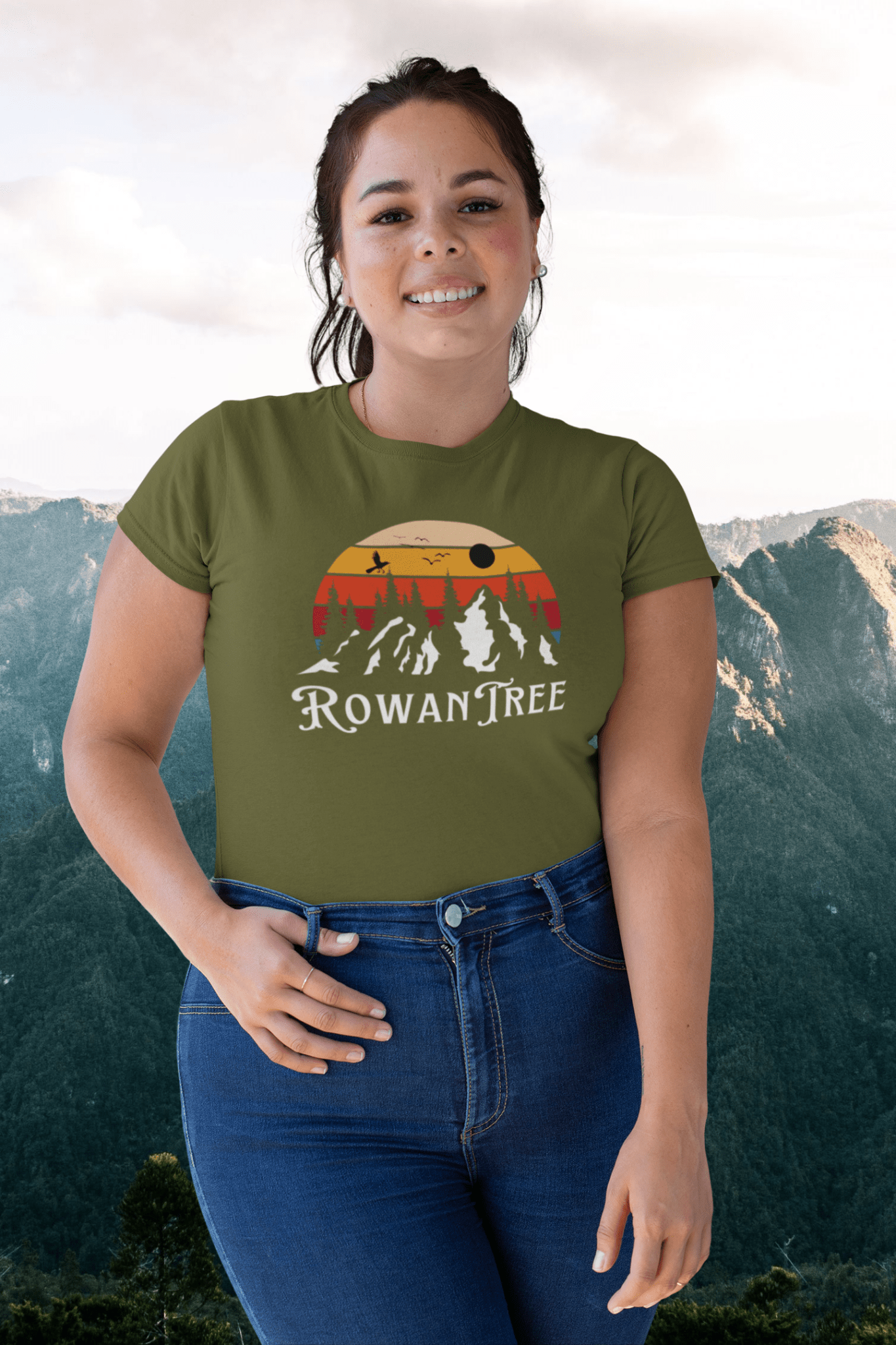 RowanTree Mountains Unisex T-Shirt