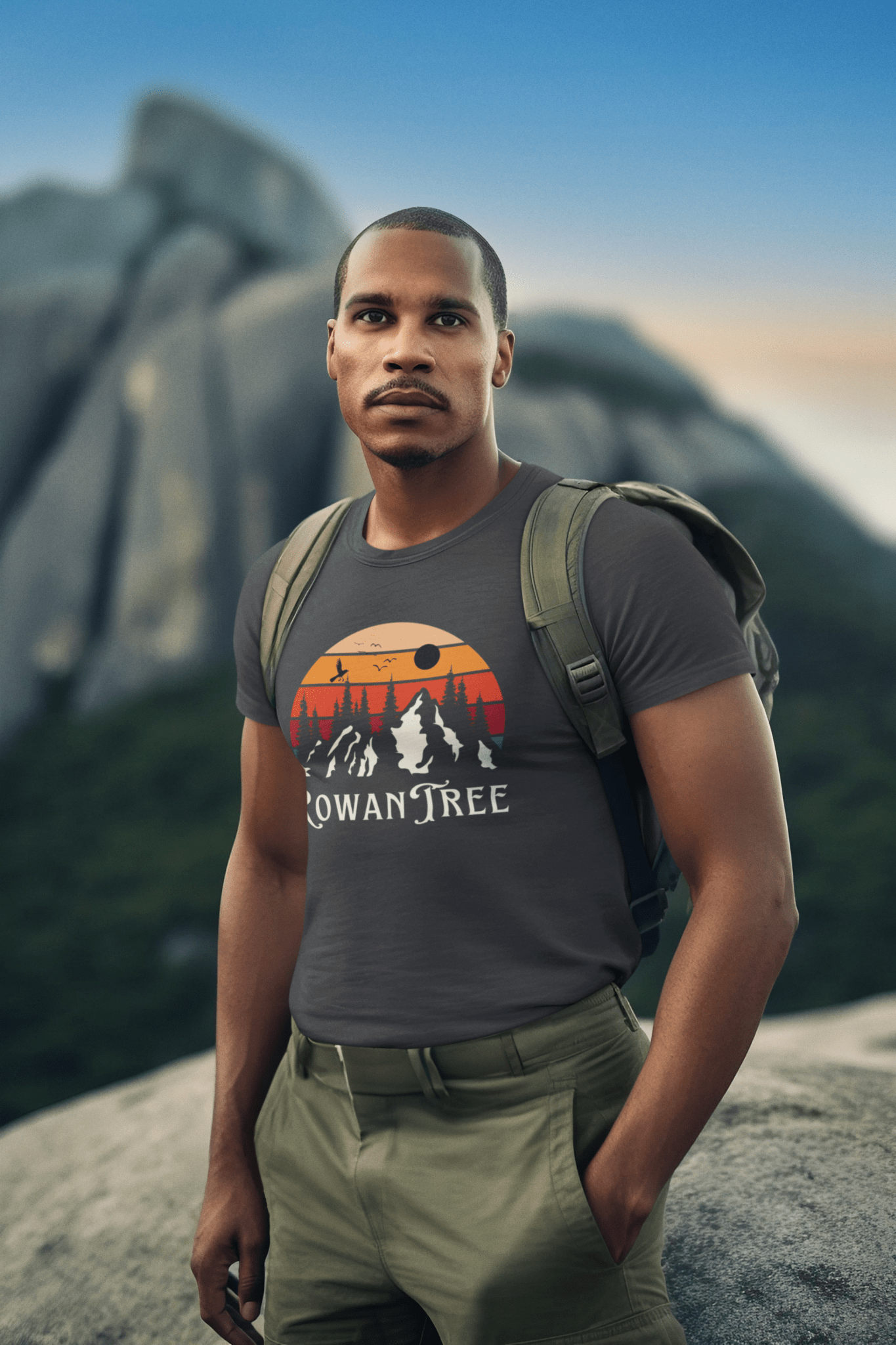 RowanTree Mountains Unisex T-Shirt