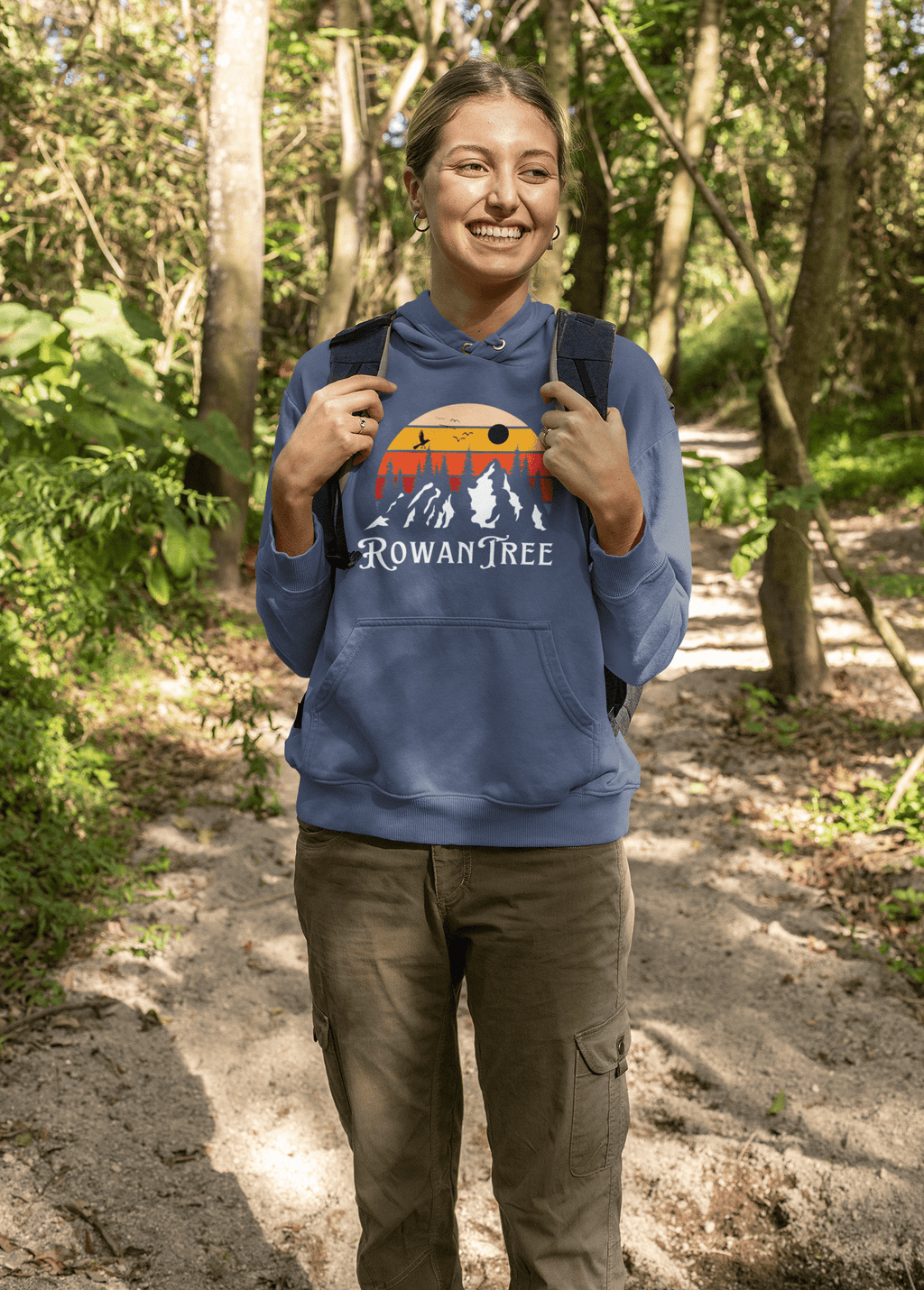 RowanTree Mountains Unisex Hoodie