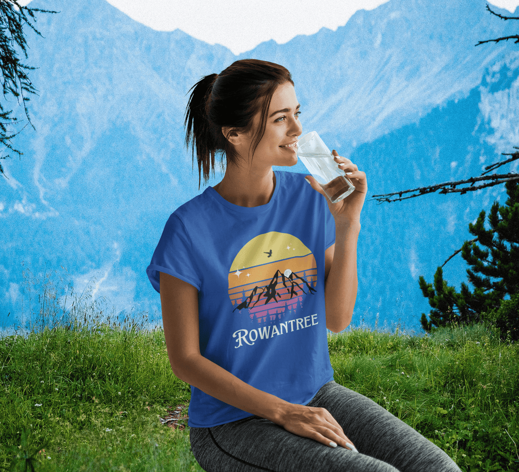 Retro Moonrise Mischief Unisex Tee – Ocean Positive, Printed in Canada
