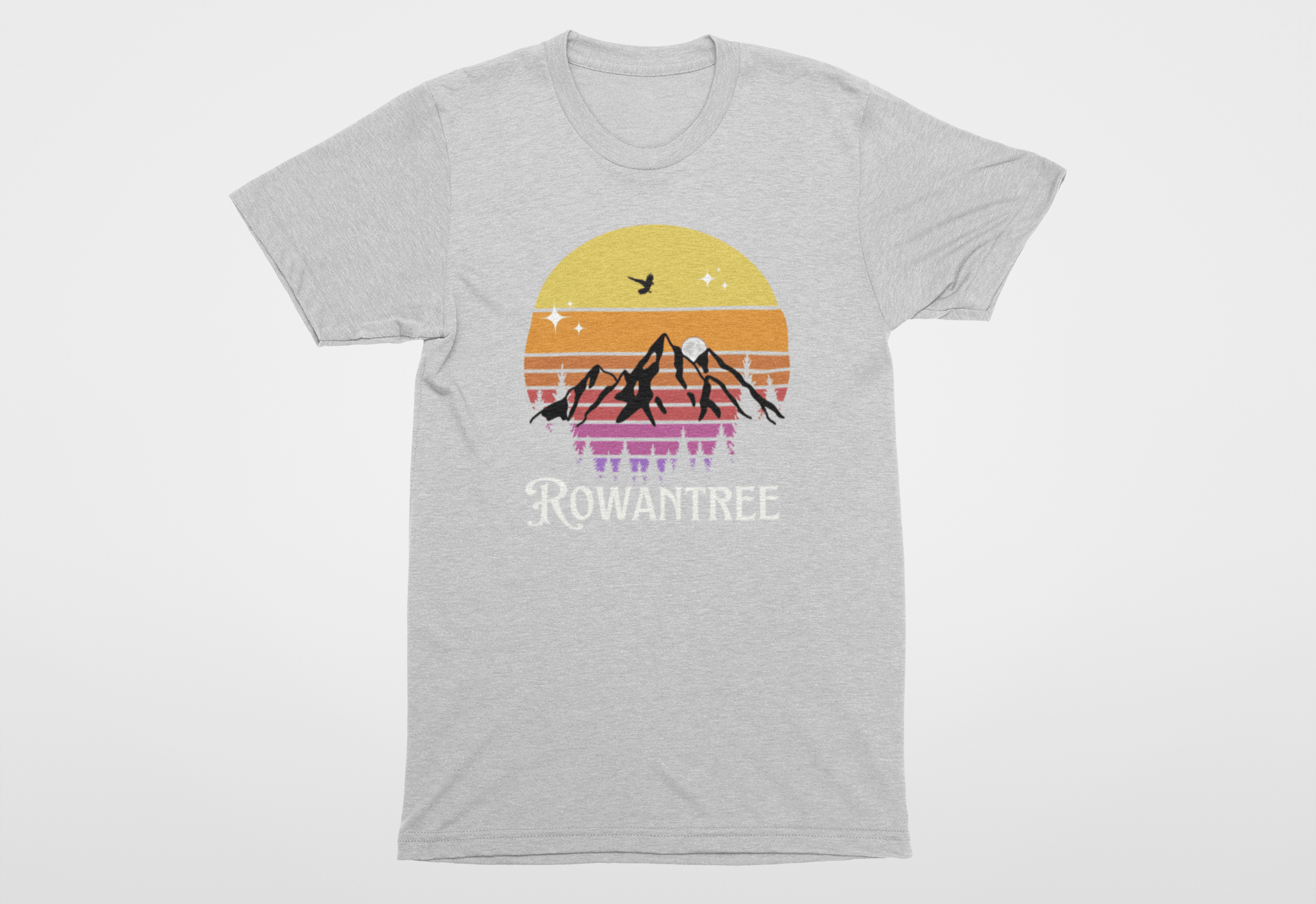 Retro Moonrise Mischief Unisex Tee – Ocean Positive, Printed in Canada