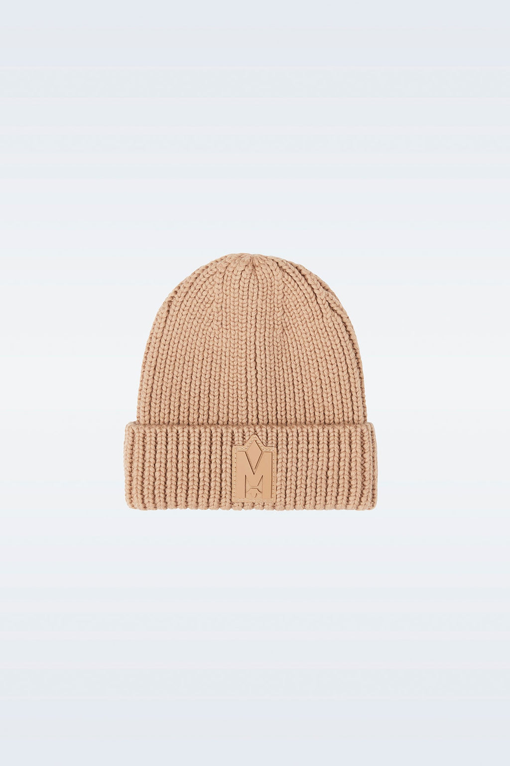 JUDE-KZ Tuque tricotée à la main avec poignets côtelés pour enfants