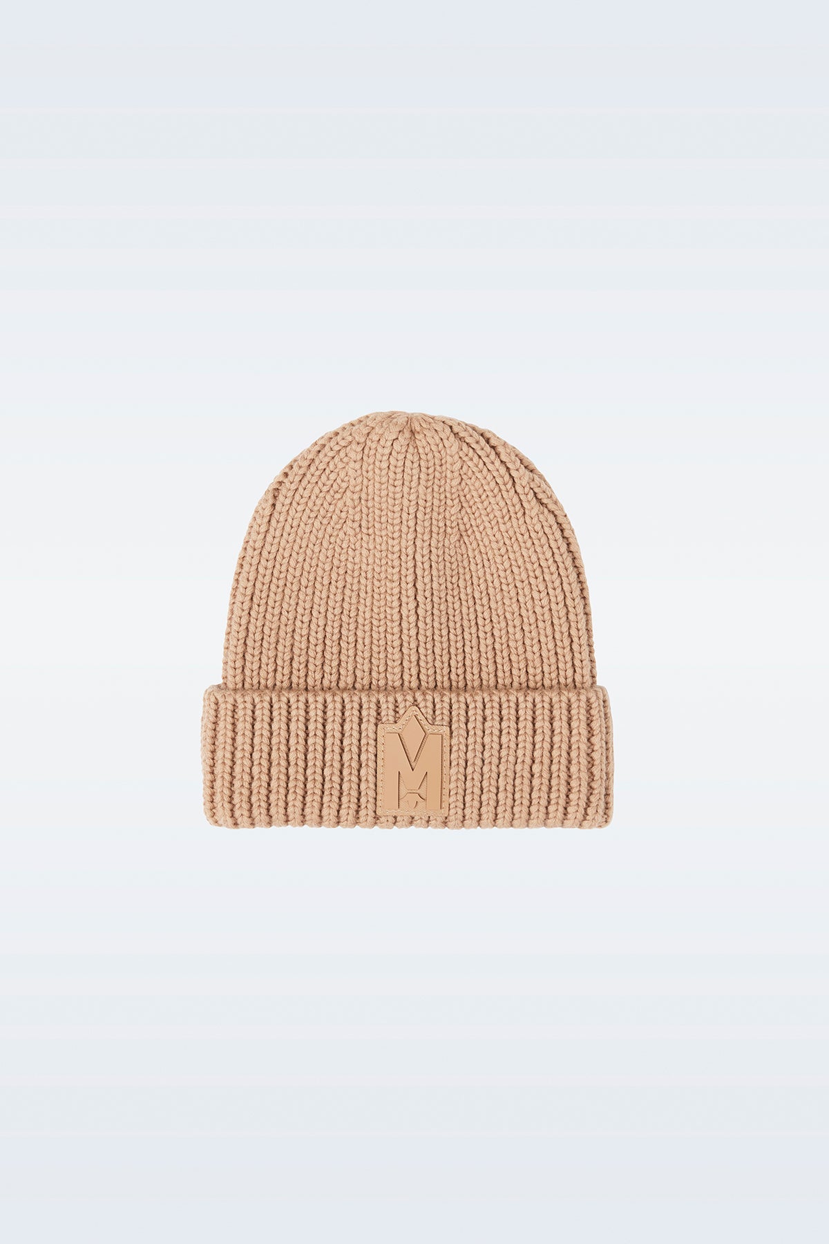 JUDE-KZ Tuque tricotée à la main avec poignets côtelés pour enfants