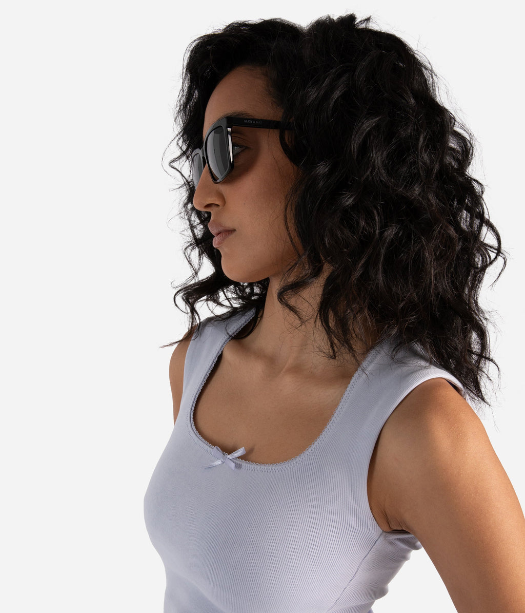 Lunettes de soleil rectangulaires recyclées BIDLE-2