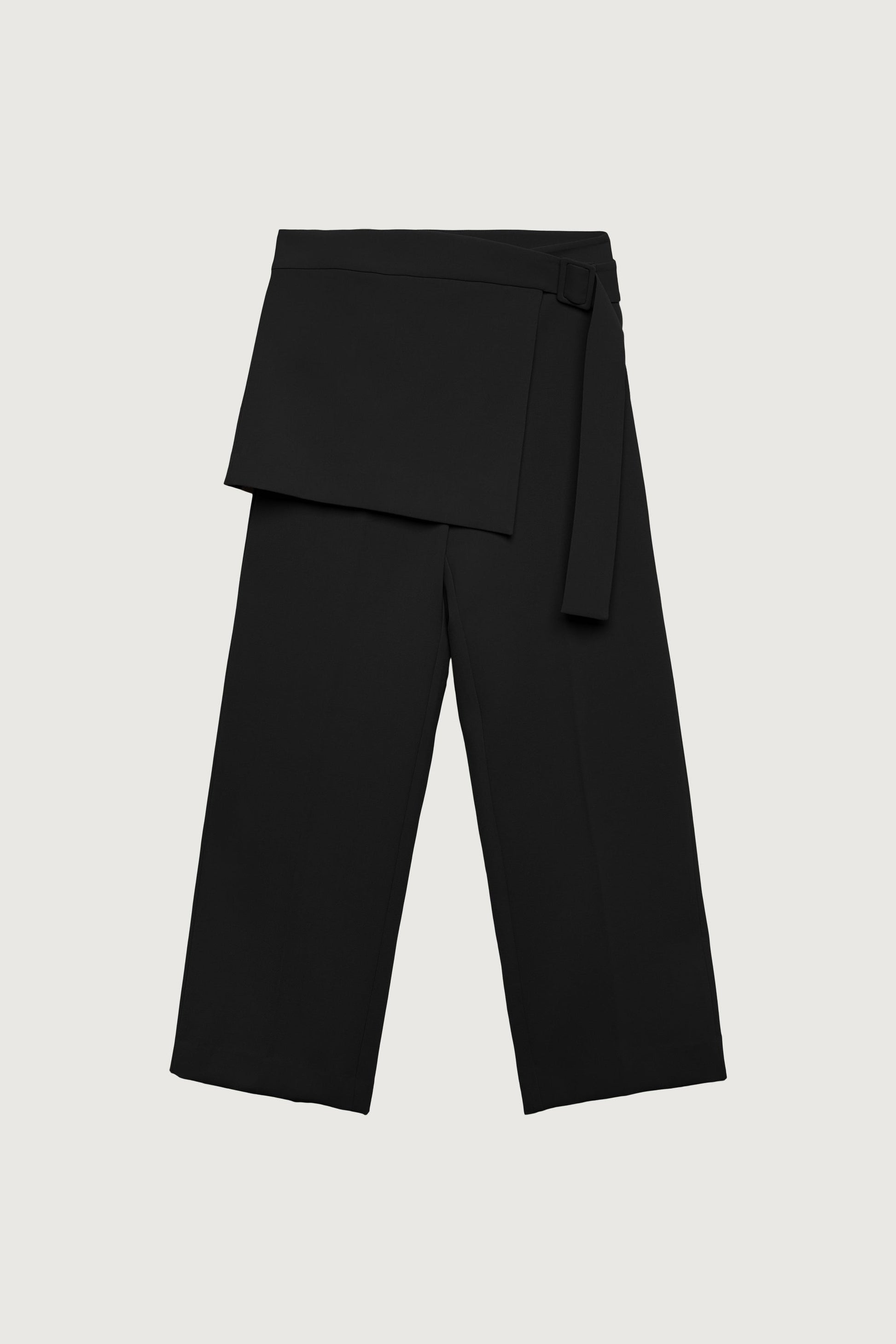 PANTALON DE COSTUME À SUPERPOSITION JUPE
