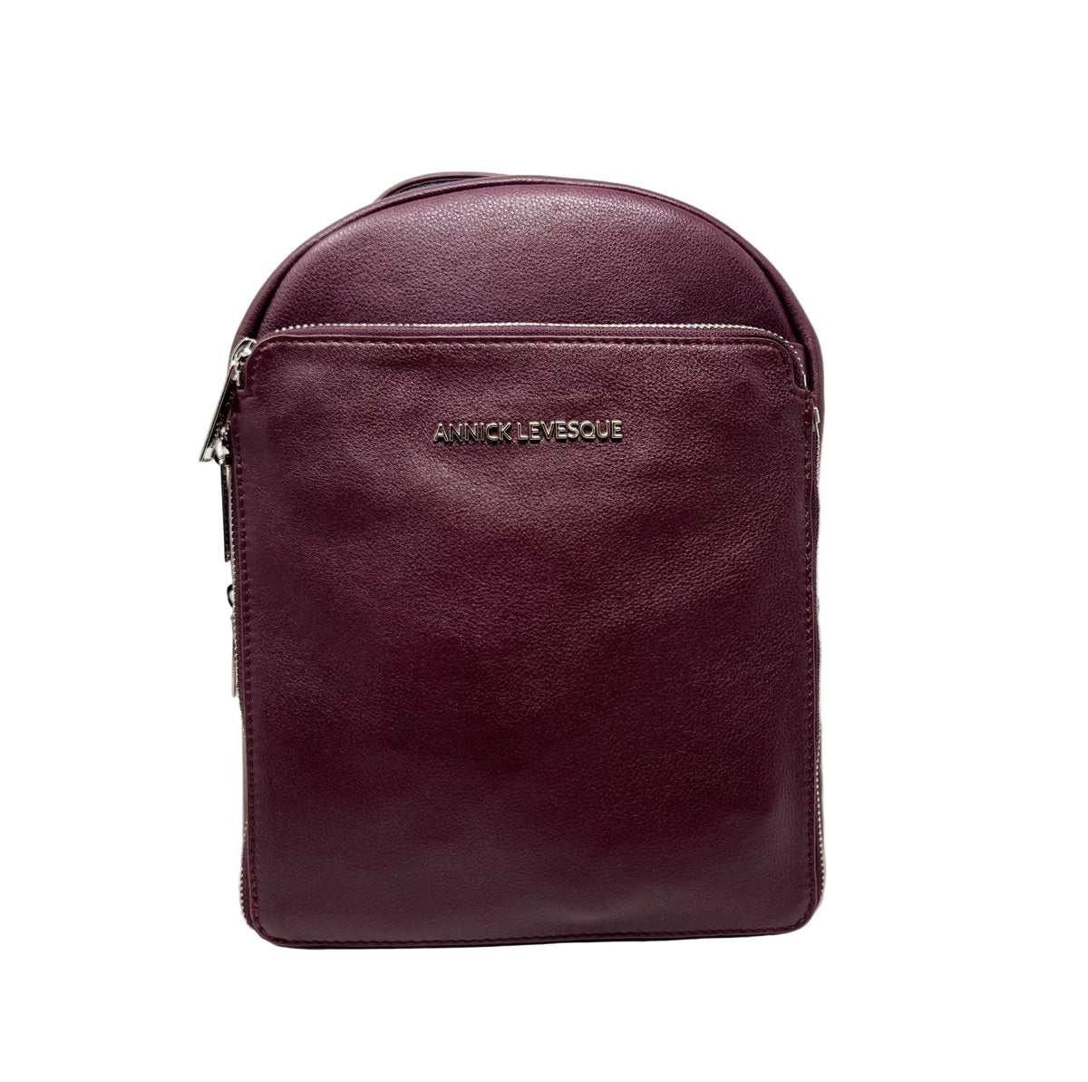 Purple Leather Backpack, Alice