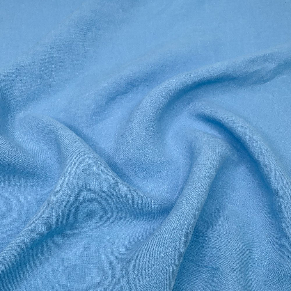 Sahara Linen - Azure, 1/4 yard