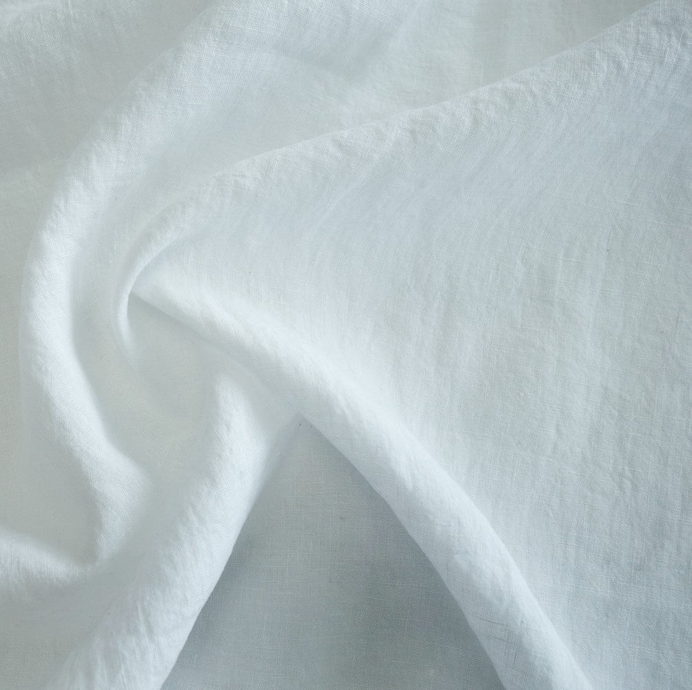 Sahara Linen - White, 1/4 yard