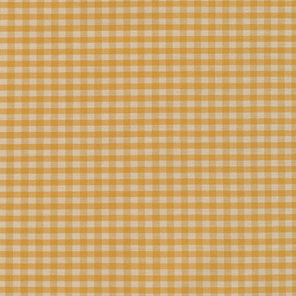 Sevenberry Crawford Gingham 1/8" - Mustard, 1/4 yard
