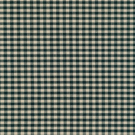 Sevenberry Crawford Gingham 1/8" - Forest, 1/4 yard
