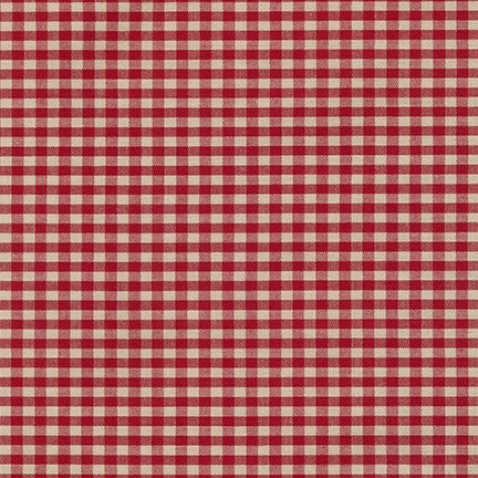 Sevenberry Crawford Gingham 1/8" - Wine, 1/4 yard