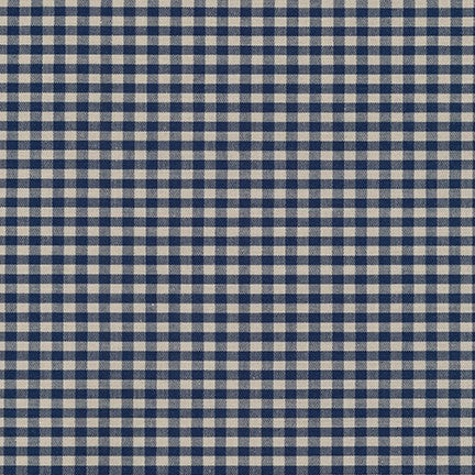 Sevenberry Crawford Gingham 1/8" - Navy, 1/4 yard