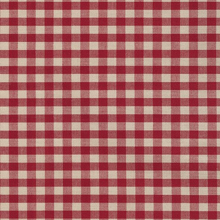 Sevenberry Crawford Gingham 1/4" - Wine, 1/4 yard
