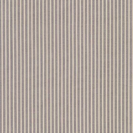 Sevenberry Crawford Stripes - Grey, 1/4 yard