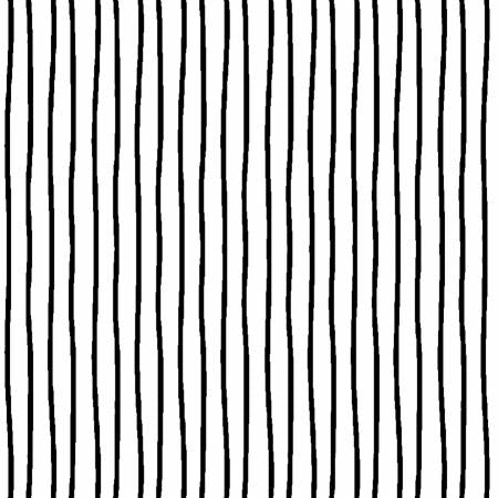 Collection Susybee Basics - Rayures blanches et noires - SB20105-100