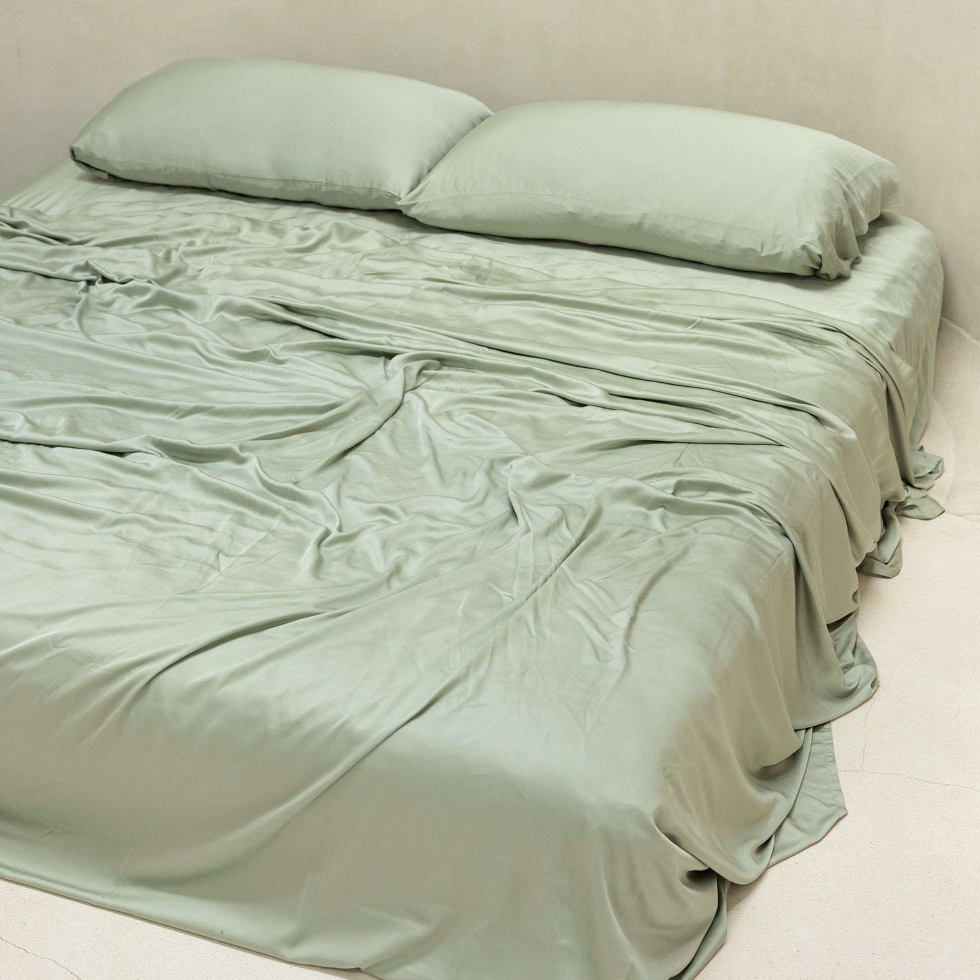 Organic Bamboo Sateen Duvet Cover Set
