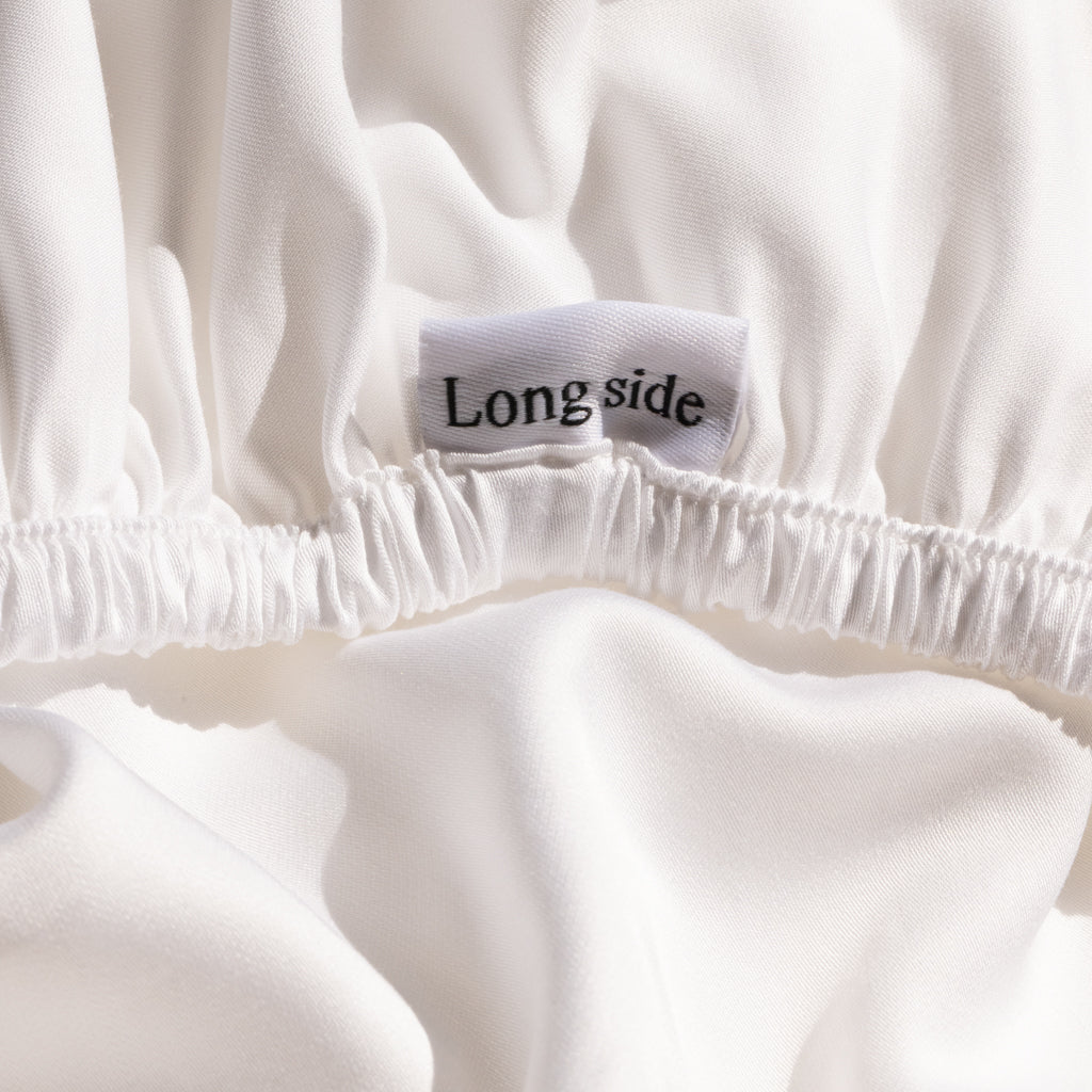 Ensemble de draps en satin de bambou biologique