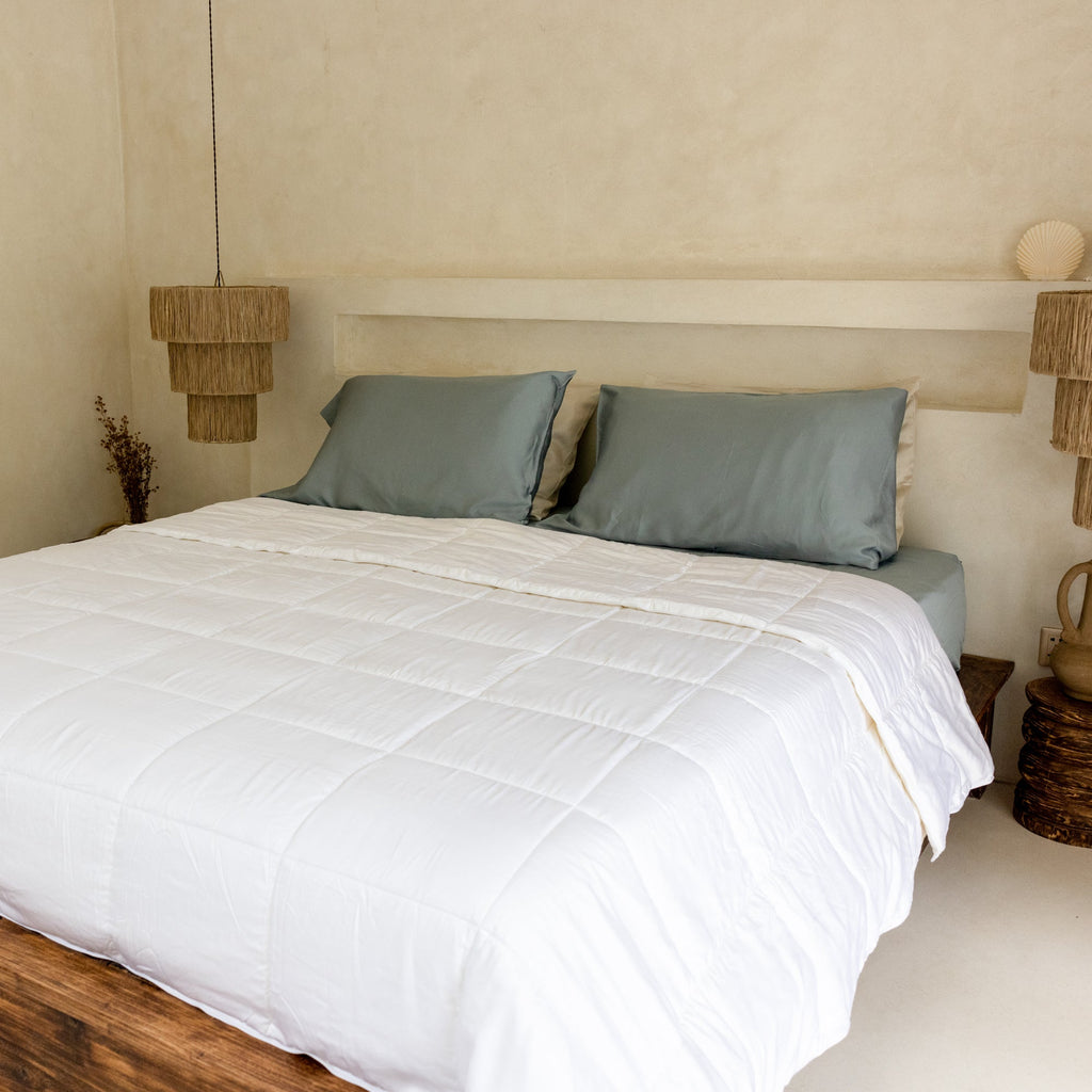 Garniture de couette en soie naturelle