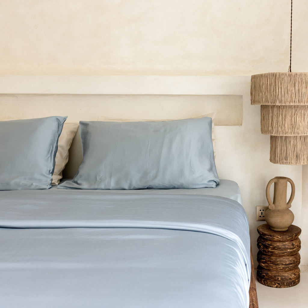 Organic Bamboo Sateen Duvet Cover Set