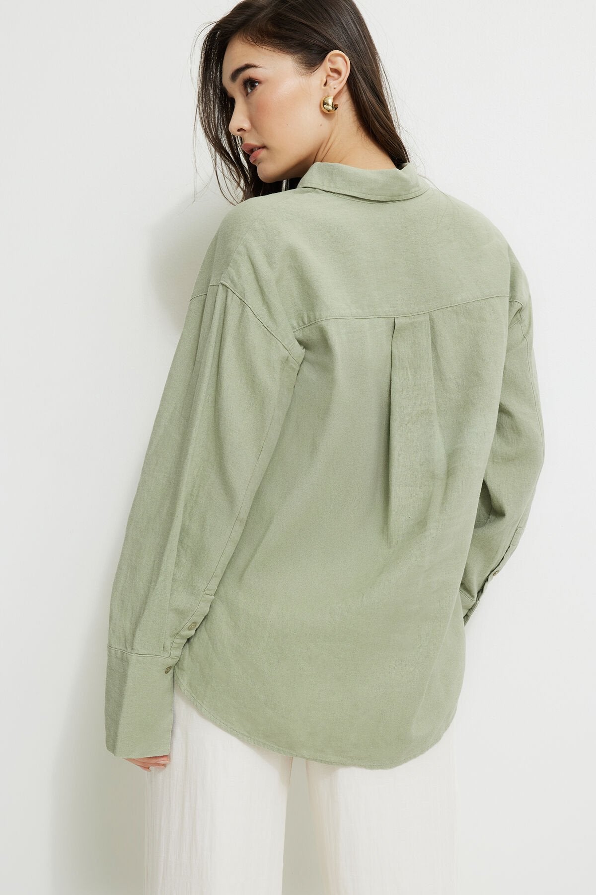 Monroe Oversized Linen Shirt