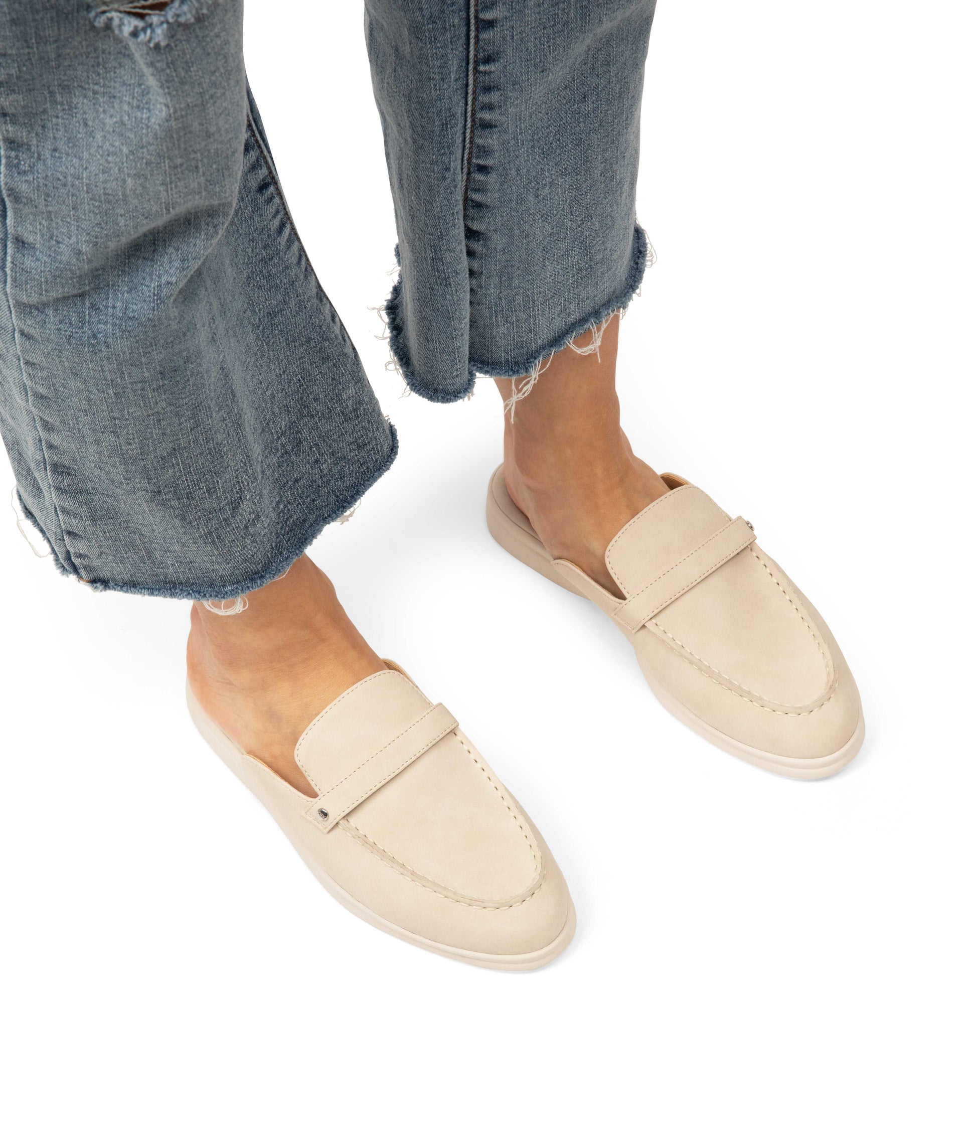 MULAN Women's Vegan Slip On Mules