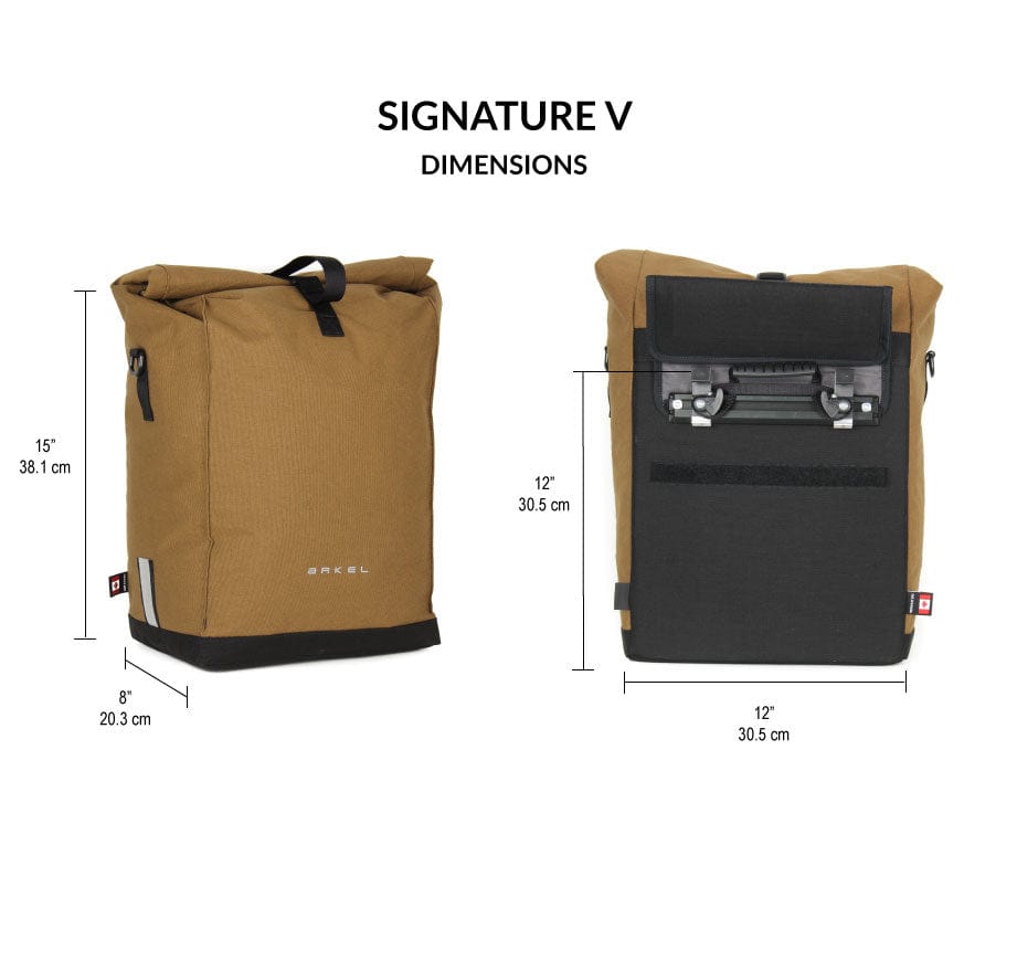 Signature V- Waterproof Urban Pannier