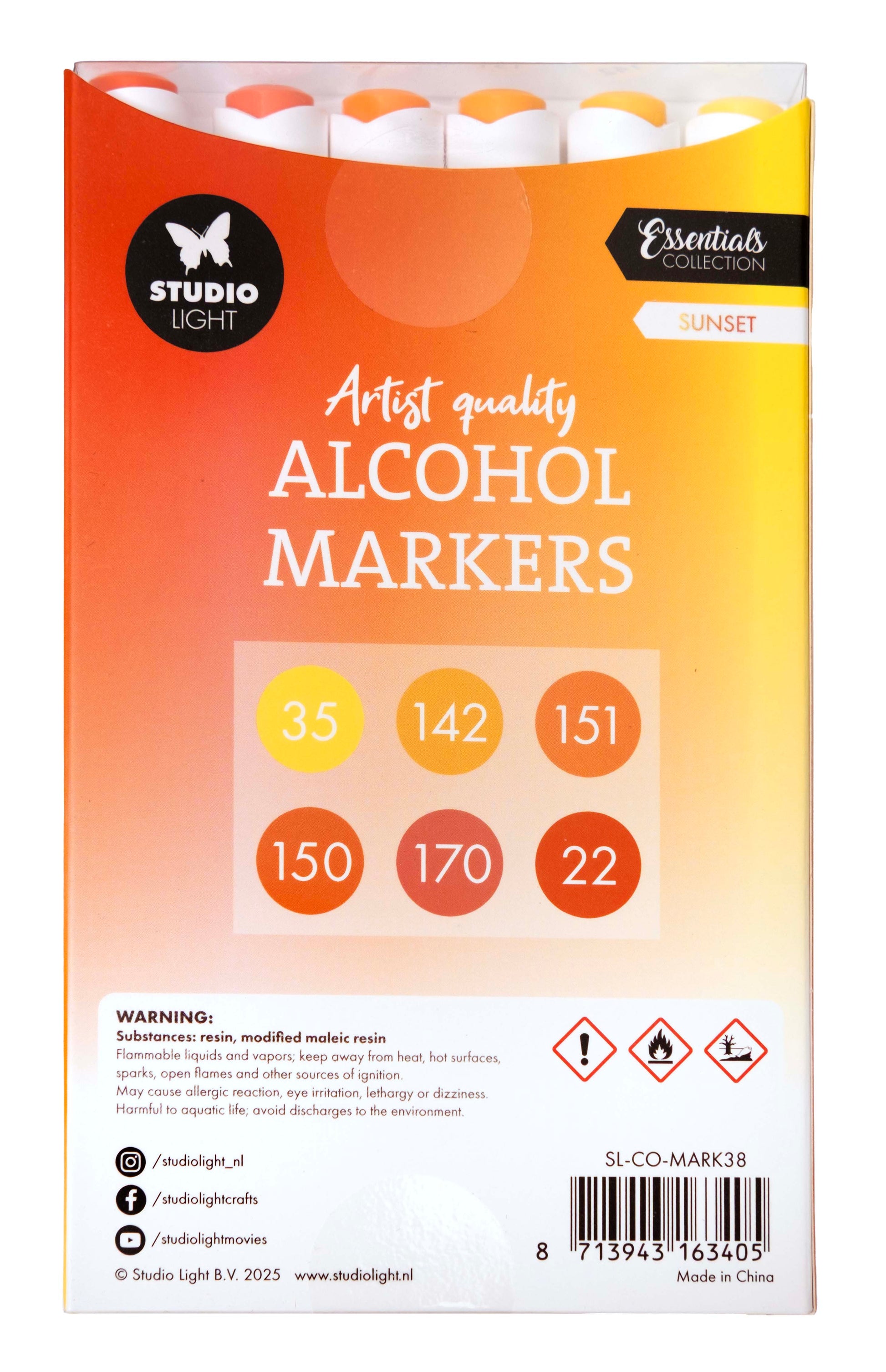 Studio Light Alcohol Ink Markers