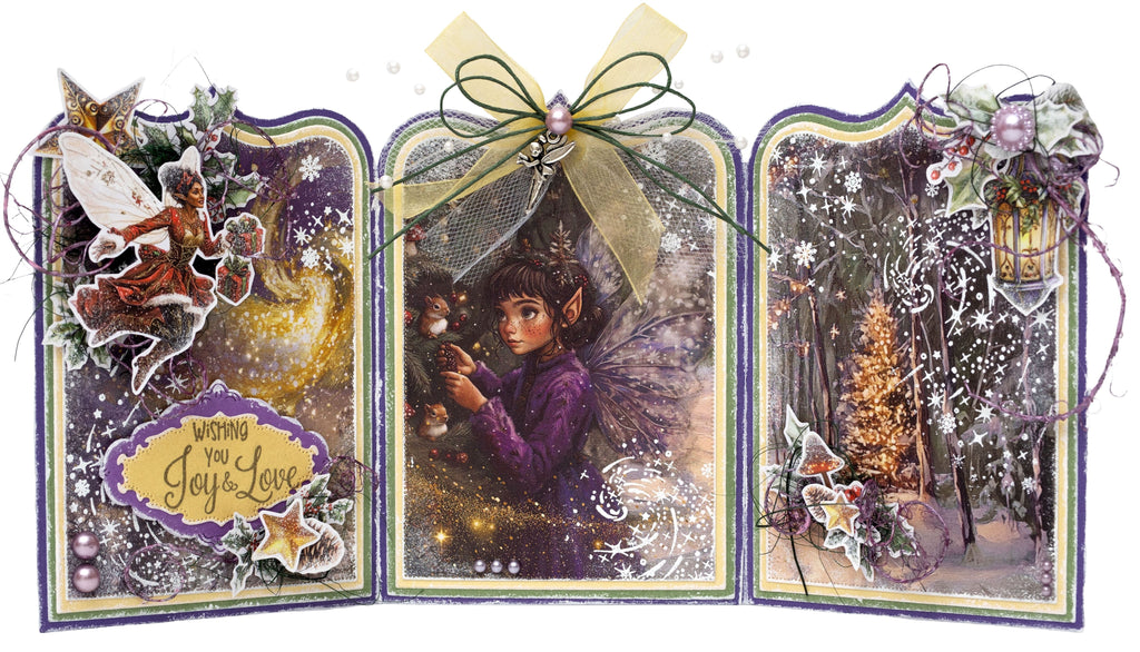 SL Designer Paper Pad Fairy Christmas Essentials 36 Sheets