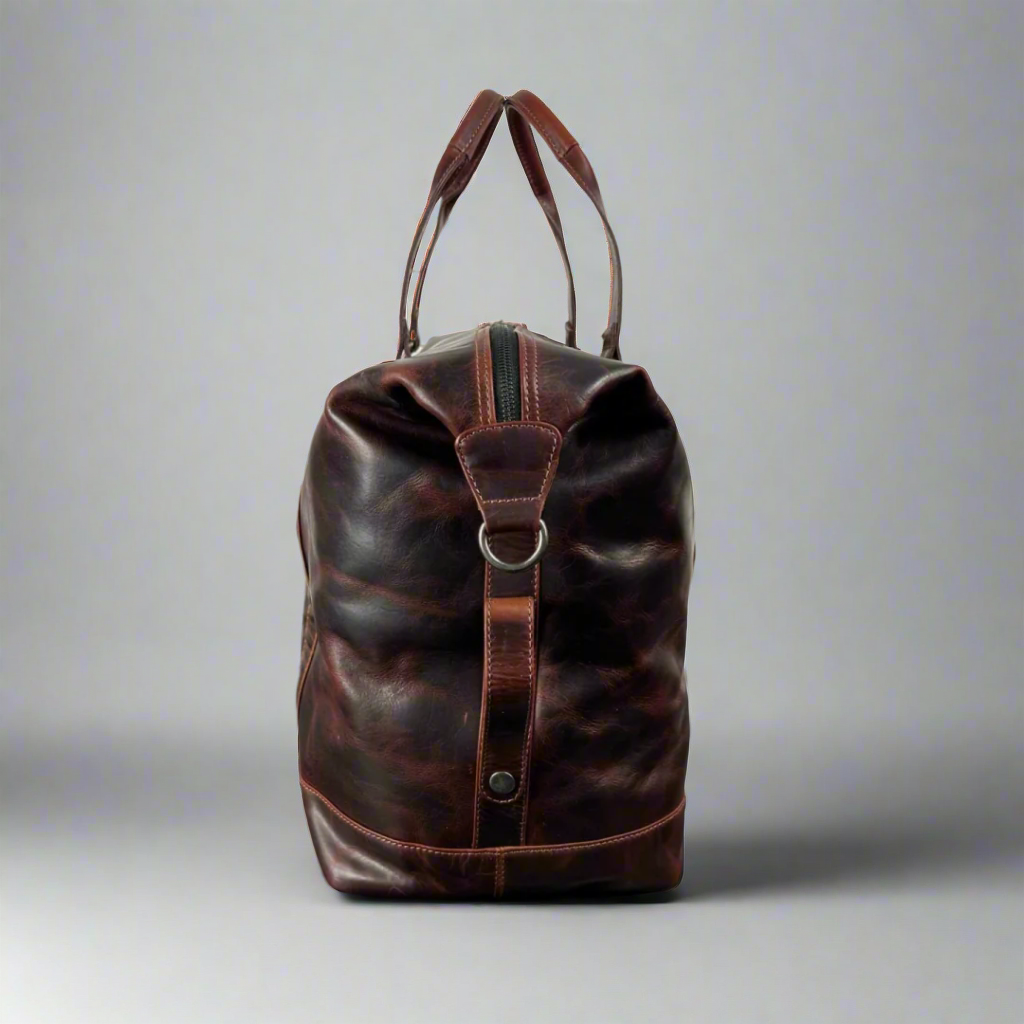Sac de voyage de luxe en cuir Manhattan