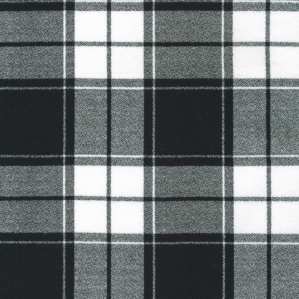 Mammoth Flannel - Pepper, 1/4 yard