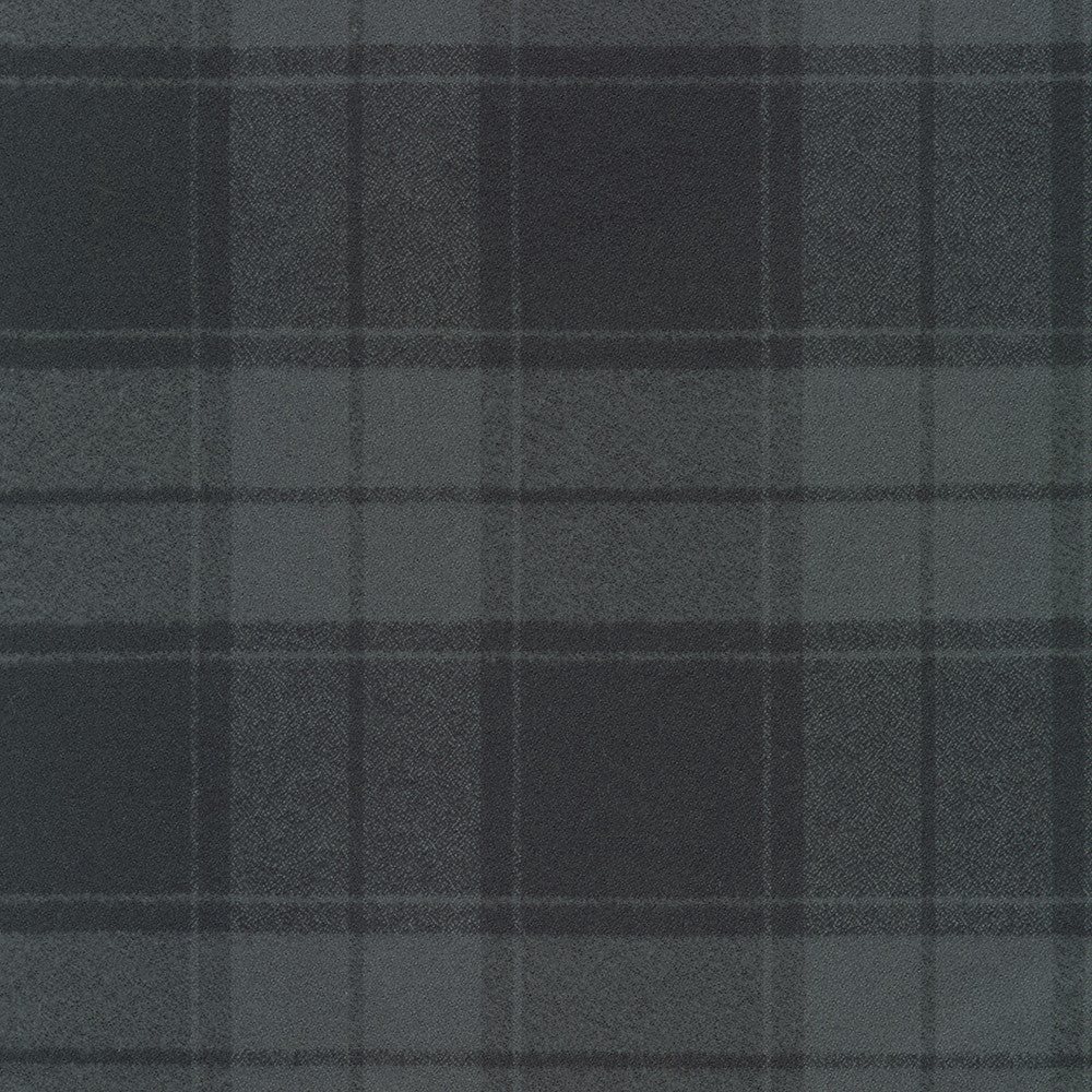 Flanelle de mammouth - Noir, 1/4 yard