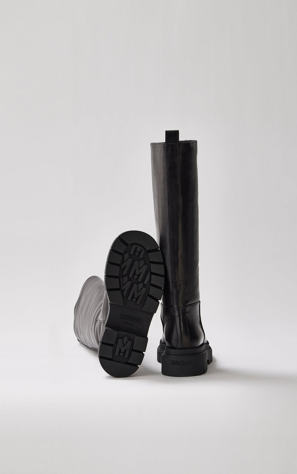 Botte en cuir COMMANDER doublée de peau de mouton (R) pour femme