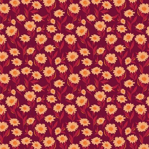 AGF Saison et épices ; Marguerites abondantes cerises, 1/4 yard