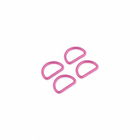 Anneau en D Tula Pink de 25 mm (1 po) (paquet de 4)