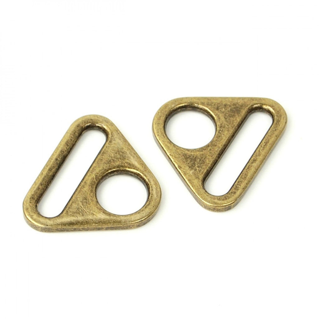 By Annie's - Two Triangle Rings 1"