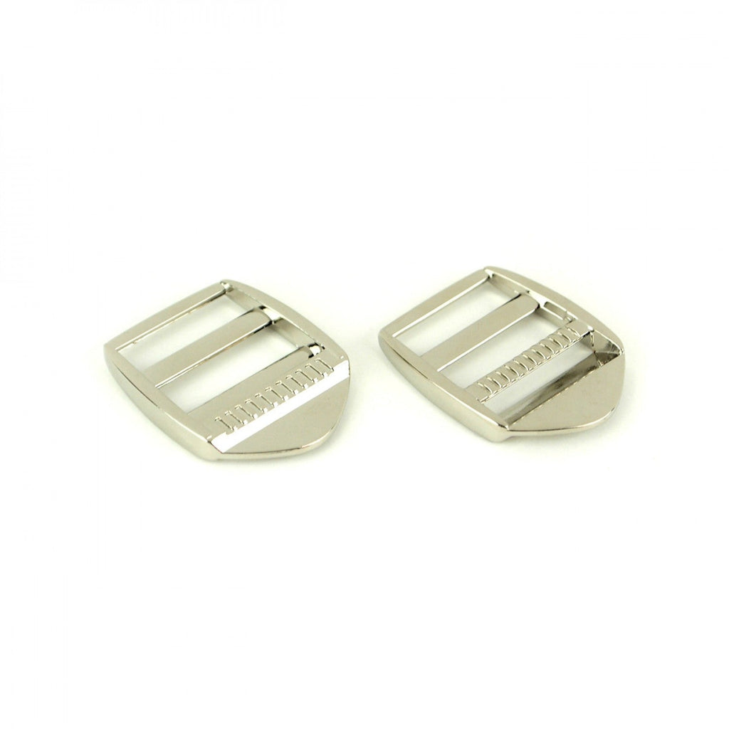 Sallie Tomato - Two Ladder Lock Slider Buckles 1"