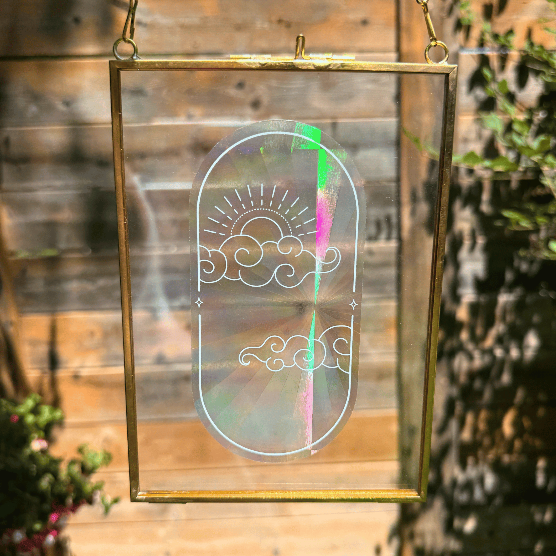 Sunrise Suncatcher Sticker