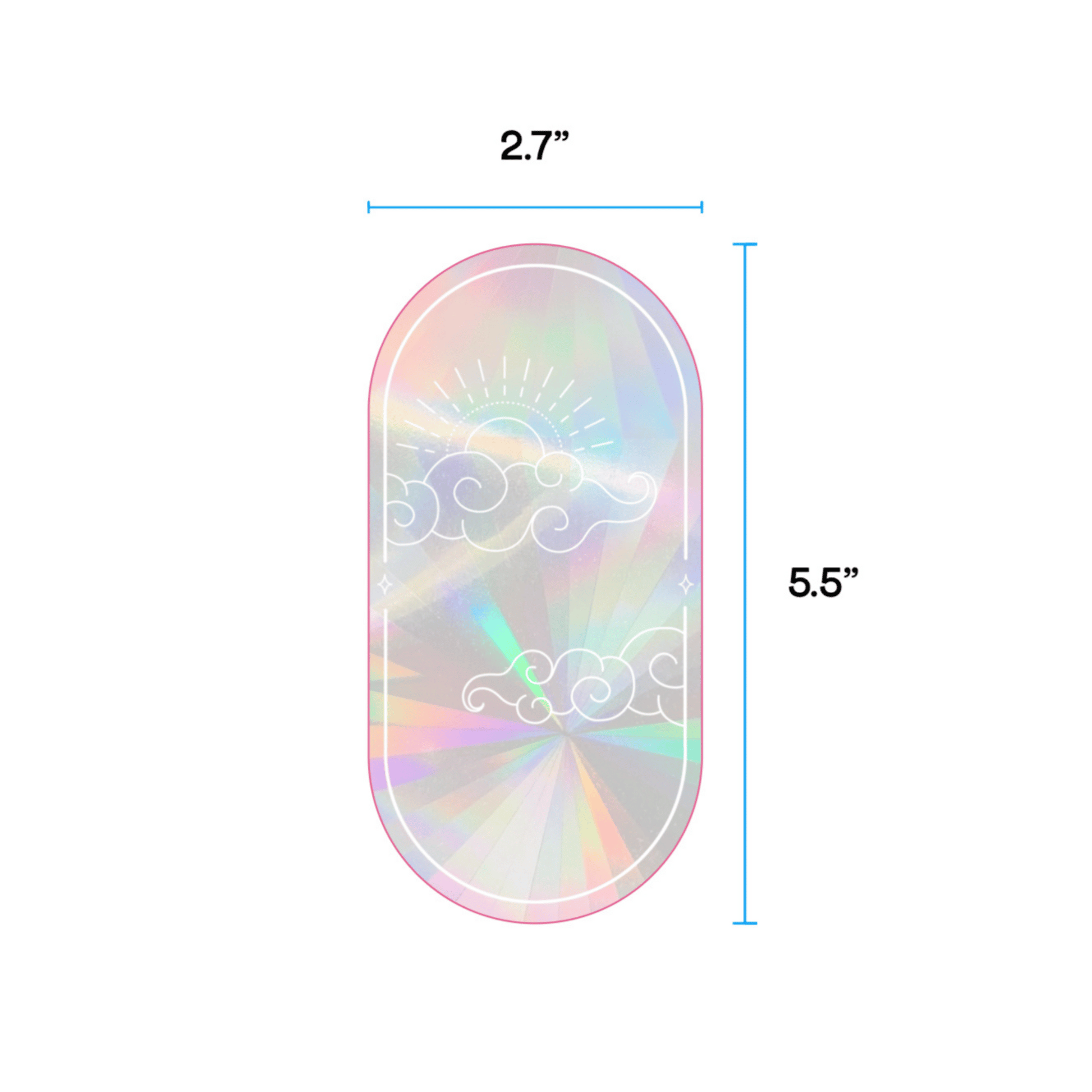 Sunrise Suncatcher Sticker