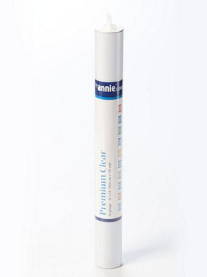 Rouleau de vinyle transparent de qualité supérieure d'Annie, 16 po x 54 po