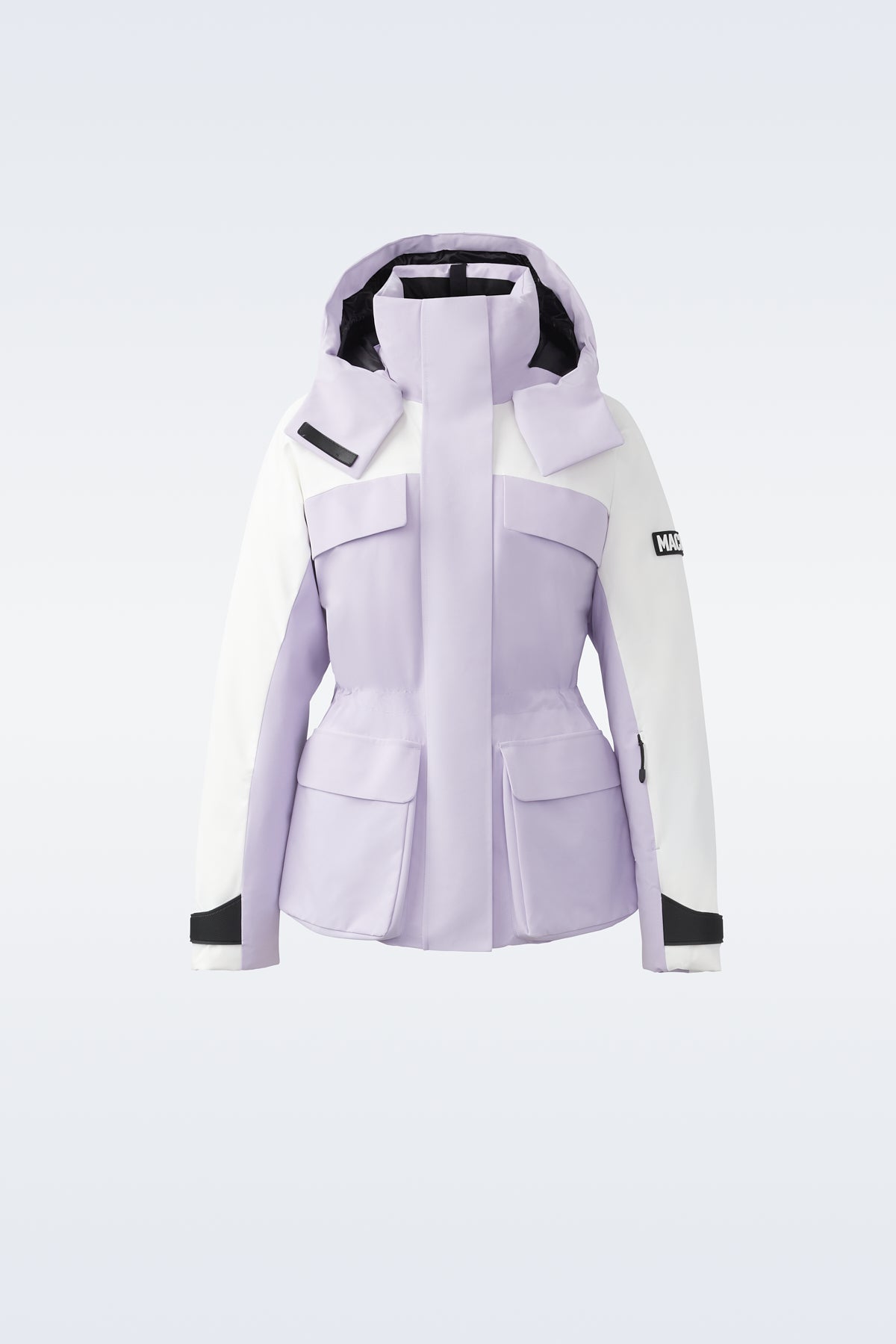 Veste de ski en duvet moyen ICLYN-R avec capuche amovible