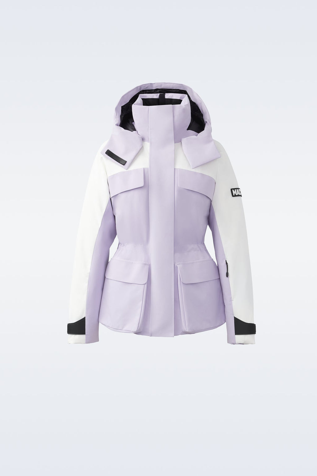 ICLYN-R Medium down ski jacket with removable hood