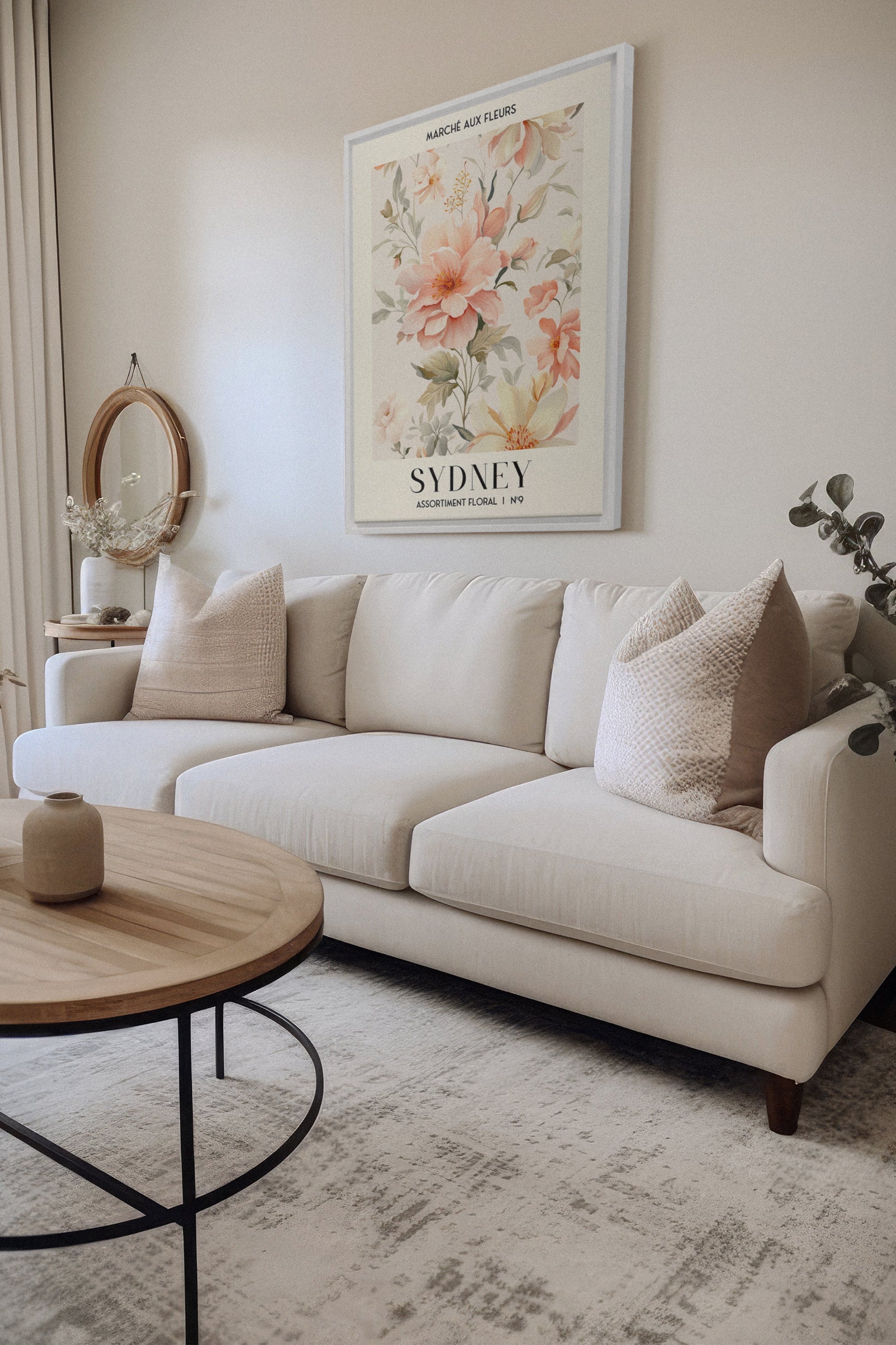 SYDNEY, Stretched Canvas Artwork